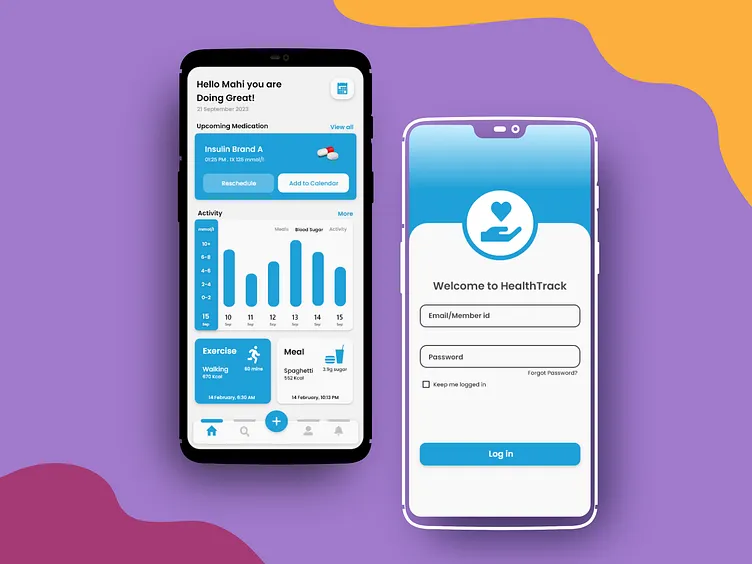 HealthTrack Mobile App